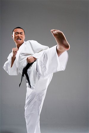 a male Sanshou athlete Stock Photo - Premium Royalty-Free, Code: 642-02006315