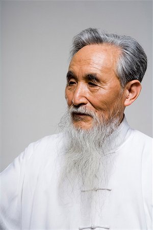 an old man doing Taiji Stock Photo - Premium Royalty-Free, Code: 642-02006483