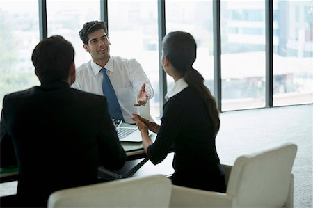 simsearch:655-08357080,k - India, Business people on meeting in office Stock Photo - Premium Royalty-Free, Code: 655-08357105