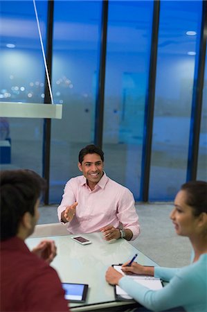 simsearch:655-08357080,k - India, Business people on meeting in office Stock Photo - Premium Royalty-Free, Code: 655-08357117
