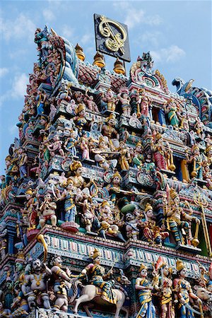 simsearch:655-01781410,k - A Hindu temple Fotografie stock - Premium Royalty-Free, Codice: 655-01781328