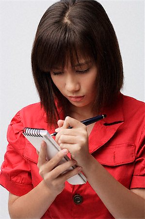 Waitress taking order Stock Photo - Premium Royalty-Free, Code: 656-02371787