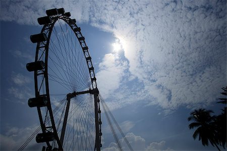 singapore entertainment places - The Singapore flyer. Stock Photo - Premium Royalty-Free, Code: 656-03076305