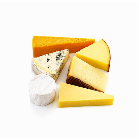 simsearch:659-06186557,k - Various cheeses Foto de stock - Sin royalties Premium, Código: 659-06154470