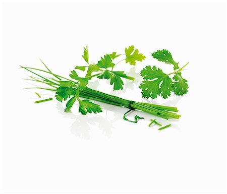 parsley - Chives and parsley Stock Photo - Premium Royalty-Free, Code: 659-06154504
