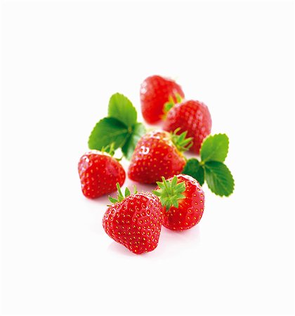 strawberry plant - Fresh strawberries Stock Photo - Premium Royalty-Free, Code: 659-06154651