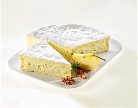 Maxi-Calvados (pasteurisierte Camembert aus der Normandie) Stockbilder - Premium RF Lizenzfrei, Bildnummer: 659-06155022