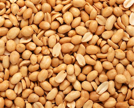 sal - Salted peanuts (macro zoom) Foto de stock - Sin royalties Premium, Código: 659-06155255