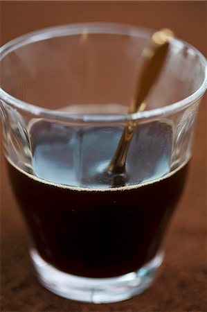 rum - A glass of coffee and rum Stock Photo - Premium Royalty-Free, Code: 659-06155997