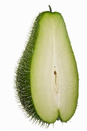 sechium edule - Half a prickly chayote Foto de stock - Sin royalties Premium, Código: 659-06151179