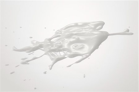 A splash of yogurt Stock Photo - Premium Royalty-Free, Code: 659-06152078