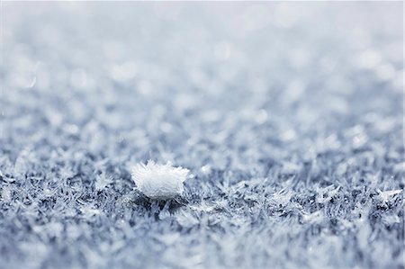 frozen ice background - Ice crystals (full-frame) Foto de stock - Sin royalties Premium, Código: 659-06152122