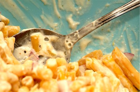 salads on spoons overhead - Bean salad (close-up) Stock Photo - Premium Royalty-Free, Code: 659-06152145