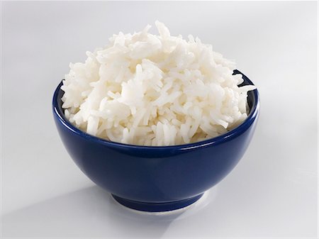 simsearch:659-08419252,k - A bowl of basmati rice Fotografie stock - Premium Royalty-Free, Codice: 659-06152349