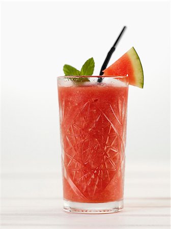 Wassermelonen-Getränk Stockbilder - Premium RF Lizenzfrei, Bildnummer: 659-06152529
