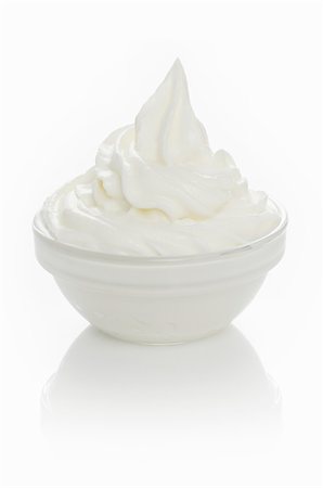 Yogurt ice cream Foto de stock - Sin royalties Premium, Código: 659-06153192