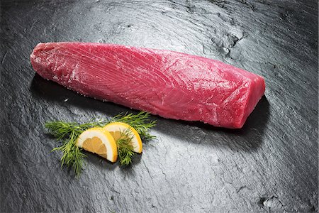 Tuna fillet Stock Photo - Premium Royalty-Free, Code: 659-06184000