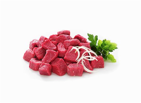 Diced meat Stock Photo - Premium Royalty-Free, Code: 659-06184101