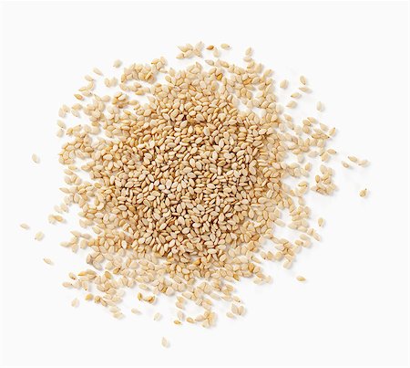 Sesame seeds, seen from above Stock Photo - Premium Royalty-Free, Code: 659-06184343