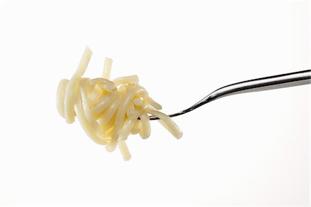 pasta and fork - Pasta on a fork Stock Photo - Premium Royalty-Free, Code: 659-06184944