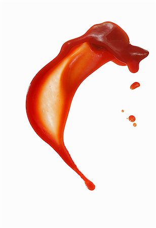 simsearch:659-03536755,k - Squirted tomato sauce Foto de stock - Sin royalties Premium, Código: 659-06184952