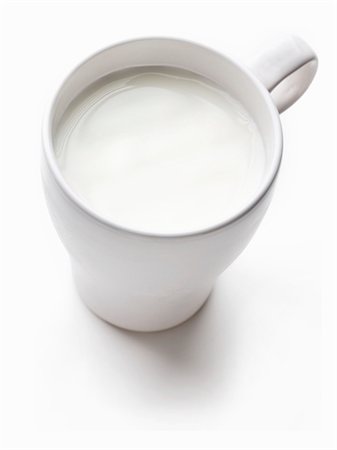 A cup of milk Stock Photo - Premium Royalty-Free, Code: 659-06185013