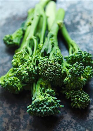 Young broccoli Foto de stock - Sin royalties Premium, Código: 659-06185606