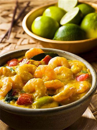 simsearch:659-01847307,k - Prawn curry (Thai) Stock Photo - Premium Royalty-Free, Code: 659-06186406