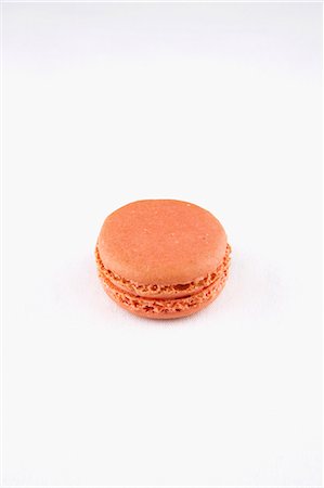 A Rose Macaroon on a White Background Stock Photo - Premium Royalty-Free, Code: 659-06186538