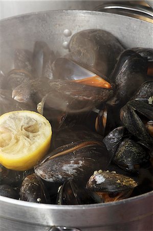 Moules irlandaises au citron Photographie de stock - Premium Libres de Droits, Code: 659-06187381