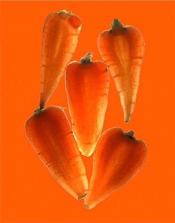 Chantenay carrots Stock Photo - Premium Royalty-Free, Code: 659-06187534