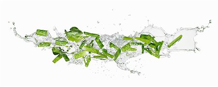 Aloe vera and water Stock Photo - Premium Royalty-Free, Code: 659-06187847