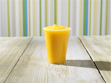 plastic cup for fruit shake - Fruit frappe Stock Photo - Premium Royalty-Free, Code: 659-06187865