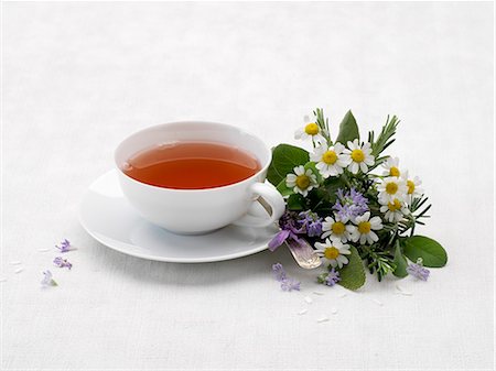 Herbal tea Foto de stock - Sin royalties Premium, Código: 659-06188350