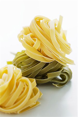 pasta italy - Tagliatelle in two colours Stock Photo - Premium Royalty-Free, Code: 659-06306317