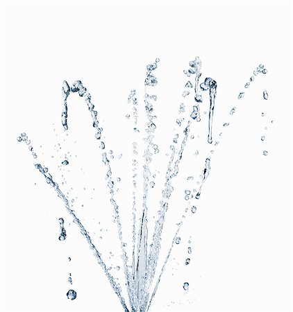 spraying water - A fountain of water Stock Photo - Premium Royalty-Free, Code: 659-06306567