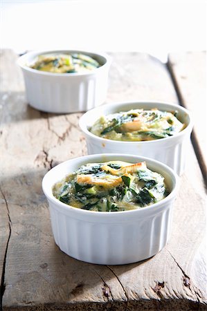 frittata - Oven-baked spinach frittata Stock Photo - Premium Royalty-Free, Code: 659-06306723