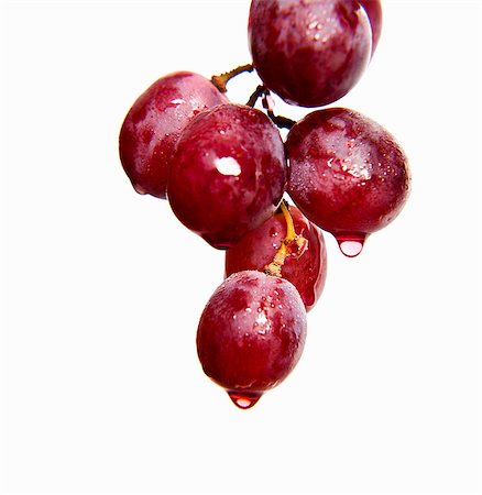 simsearch:659-08940852,k - Dripping red grapes Foto de stock - Sin royalties Premium, Código: 659-06306816