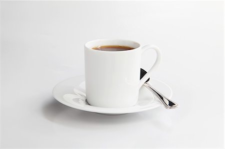 plain (simple) - A cup of coffee Stock Photo - Premium Royalty-Free, Code: 659-06306941