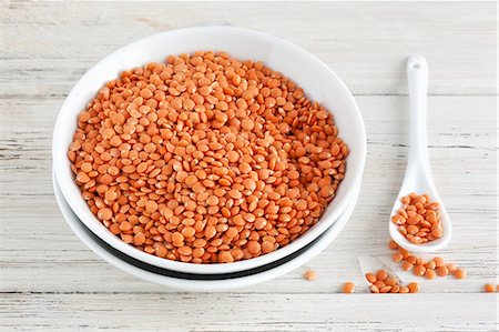 red lentil - Red lentils Stock Photo - Premium Royalty-Free, Code: 659-06307125