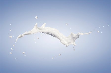 effect on colors - A splash of milk Stock Photo - Premium Royalty-Free, Code: 659-06307743