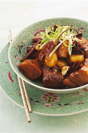 simsearch:659-06900906,k - Red-braised pork (China) Stock Photo - Premium Royalty-Free, Code: 659-06372524