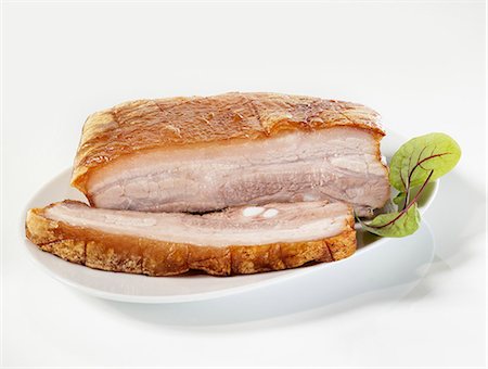 Oven-roasted pork belly Stock Photo - Premium Royalty-Free, Code: 659-06372570