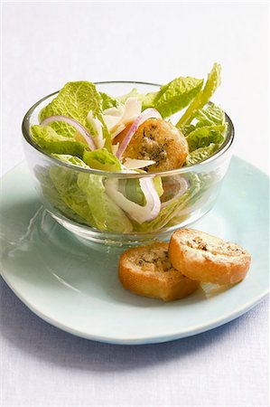 Caesar salad Stock Photo - Premium Royalty-Free, Code: 659-06372640