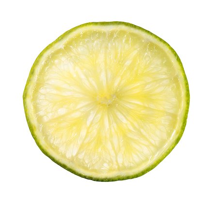 A slice of lime Foto de stock - Sin royalties Premium, Código: 659-06372673