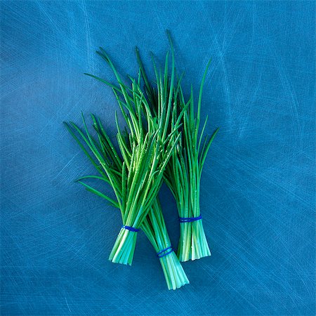 Three bunches of chives Stock Photo - Premium Royalty-Free, Code: 659-06495769