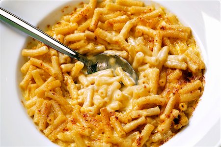 Macaroni & cheese Stock Photo - Premium Royalty-Free, Code: 659-06493862