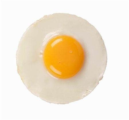 egg overhead - A fried egg, seen from above Stock Photo - Premium Royalty-Free, Code: 659-06493985