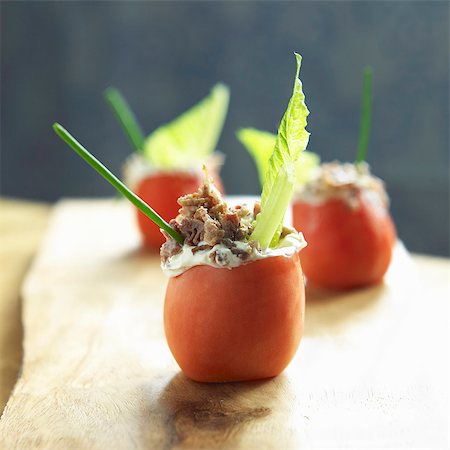 Modern BLT with Chive Foto de stock - Sin royalties Premium, Código: 659-06670910