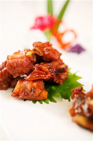 pork cutlet - Secret sauce rib Stock Photo - Premium Royalty-Free, Code: 659-06901095